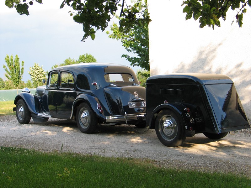 Forum GMT la Traction avant Citroën Une remorque pour ma Trac