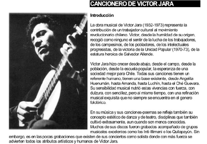 cancio10 - Victor Jara Discografía