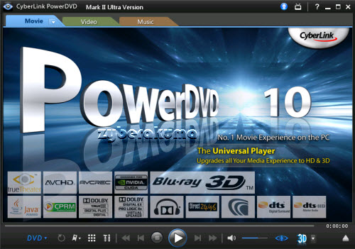Cyberlink PowerDVD 10 Ultra 3D license