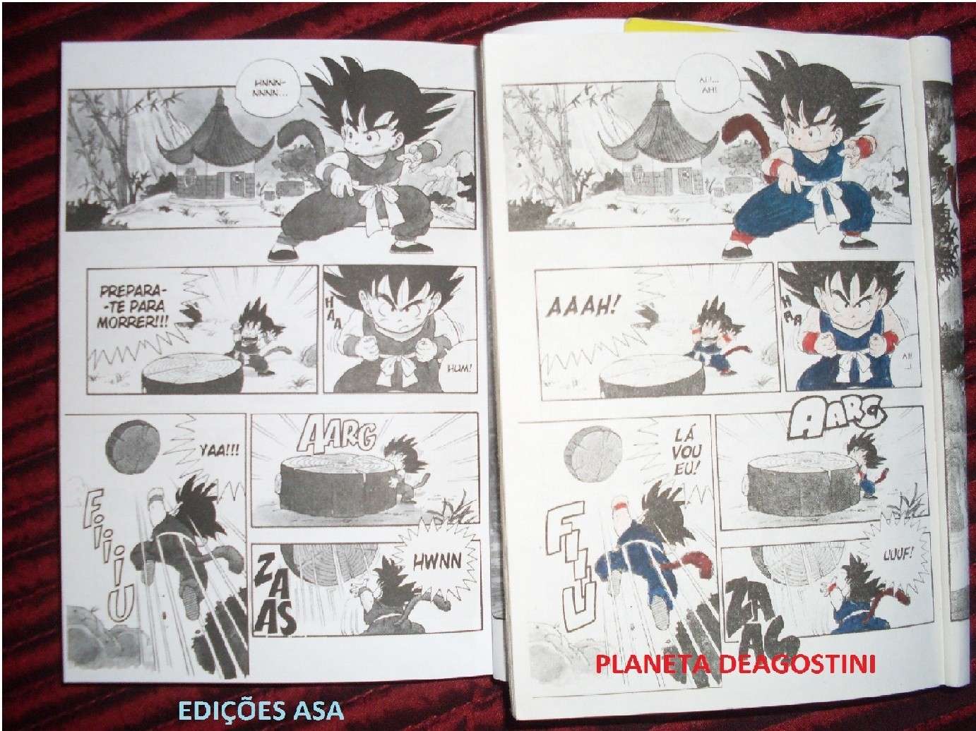 Leituras de BD/ Reading Comics: Dragon Ball Vol.1 & Vol.2