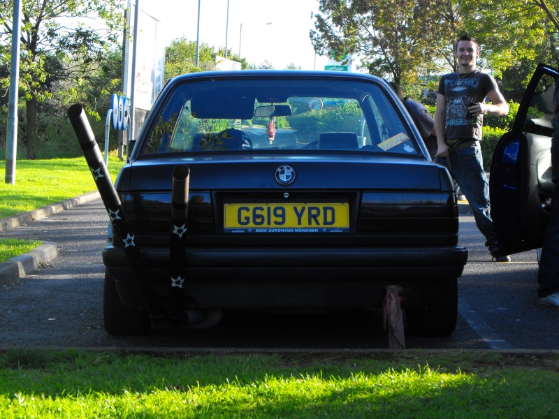 Bmw e30 satin black #7