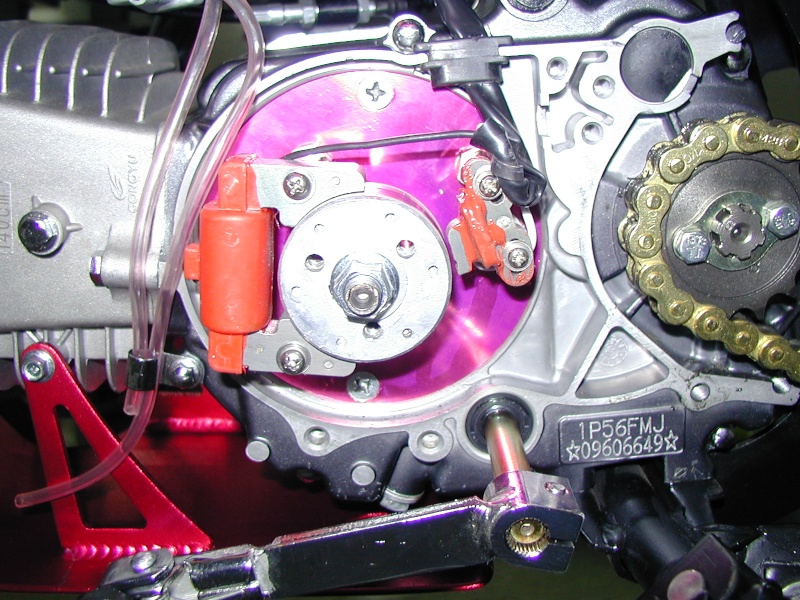 Reglage allumage rotor interne